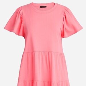 J. Crew Mini Dress in Tea Rose Jersey. Size XL. Brand new!